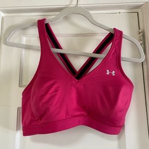 Pink Sports Bra